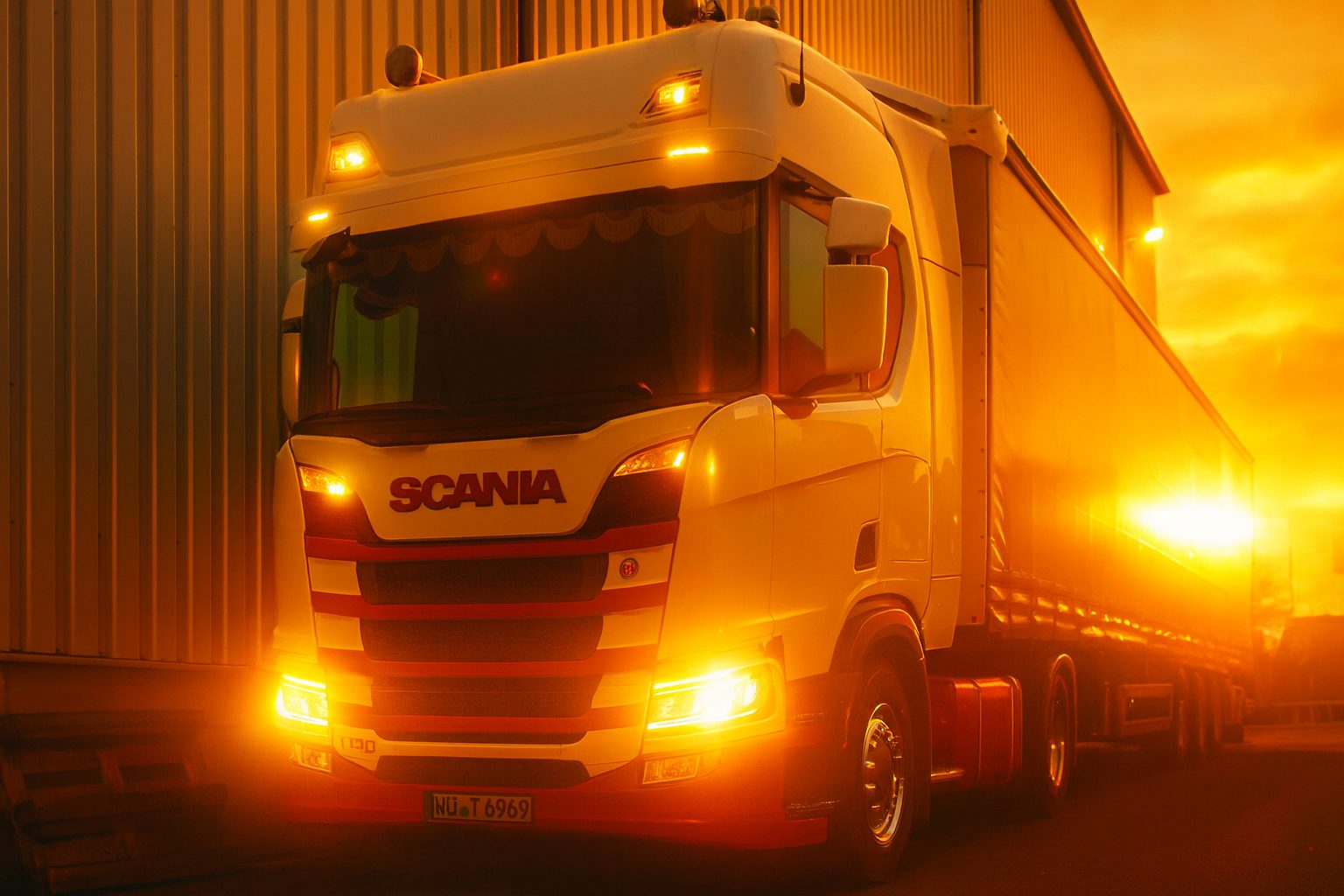 Großes LKW-Foto – MS Schumann Transporte